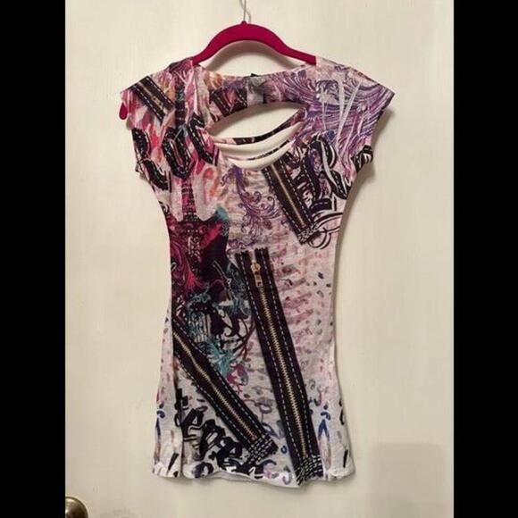 Juniors' Racerback Shirt - Unleash Your Fashion Flair with Confidence - Picture 2 of 3